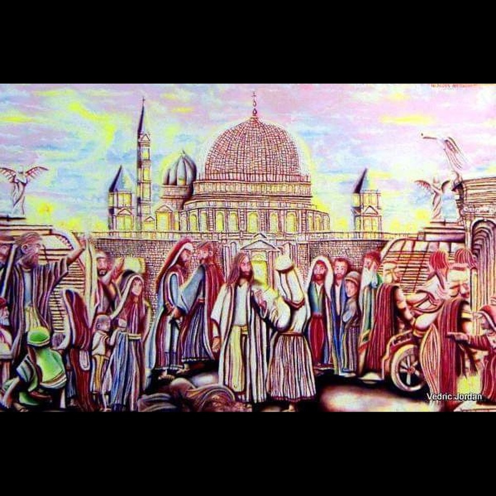 Custom Portrait any topic  😀💜Shipped Via USPS